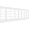 Ekena Millwork 32"H x 94 1/2"W Englewood PVC Wainscot Paneling Kit WPK32X94EWD - alternate 1